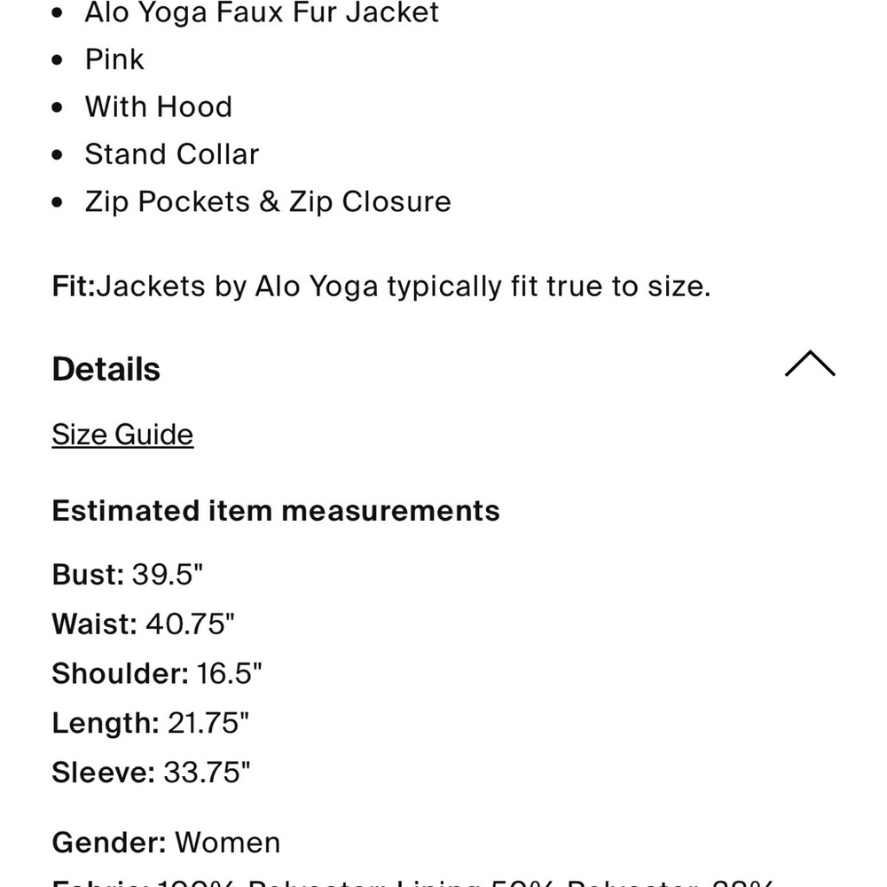 ALO Jacket - Picture 4 of 4
